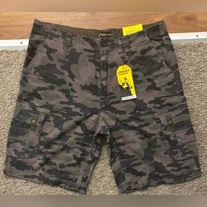 Stanley Workwear NWT Men's 36 Camo Cargo Shorts Durable Work/Fashion Brand New
